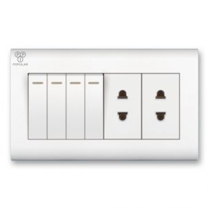 4 Gang 2 Socket 3