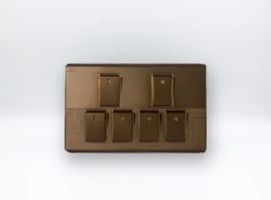 6 Gang 1 way Switch 4