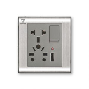 5 in 1 Universal Socket USB 2