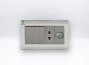 4 Gang 1 Socket 1 Dimmer