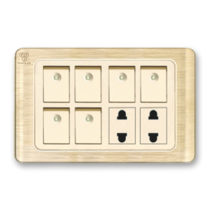 6 Gang 2 Socket