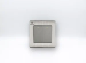2 Gang 1 way Switch 2