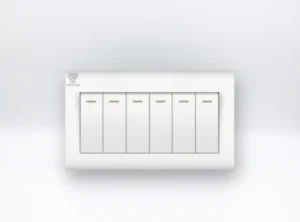 6 Gang 1 way Switch 3