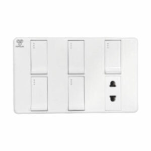 5 Switch & 1 Socket