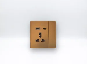 Universal Socket & Usb