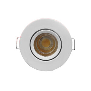 3W Cob Round Spotlight Moveable