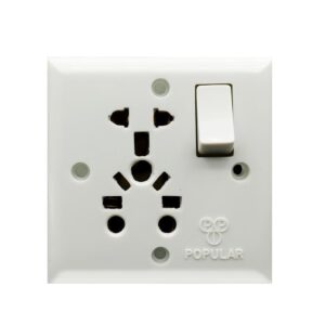 5 in 1 MULTI SOCKET  ( International Standards) LIGHT PLUG 6AMP-10AMP-13AMP 240 V (Heavy Duty)