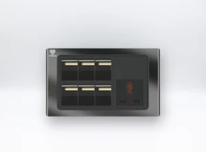 6 Gang Switch Indicator MF Socket