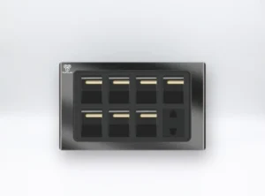 7 Gang 1 Socket