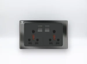 Double Power Socket 6 Pin