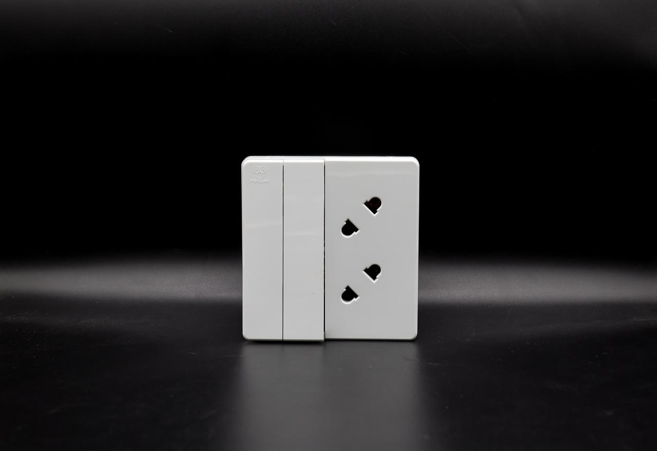 2 Switch & 2 Socket